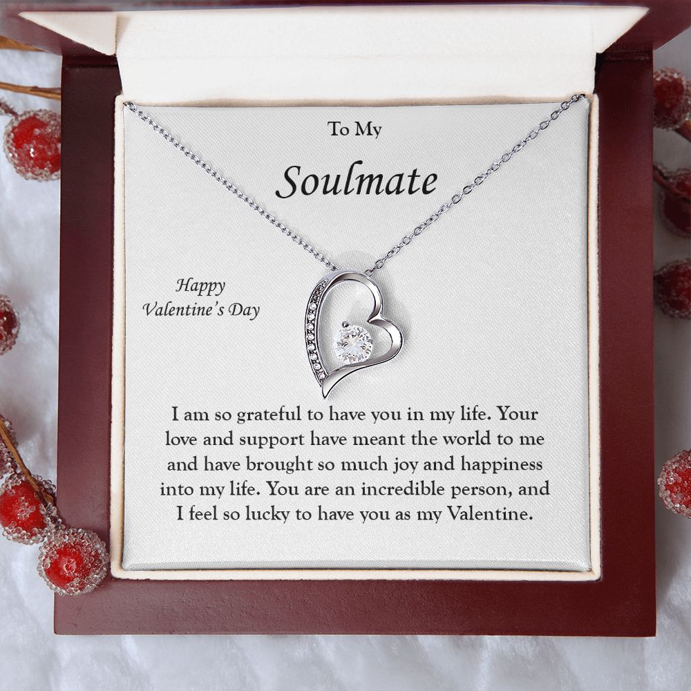 My Soulmate - My Valentine - Forever Love Necklace