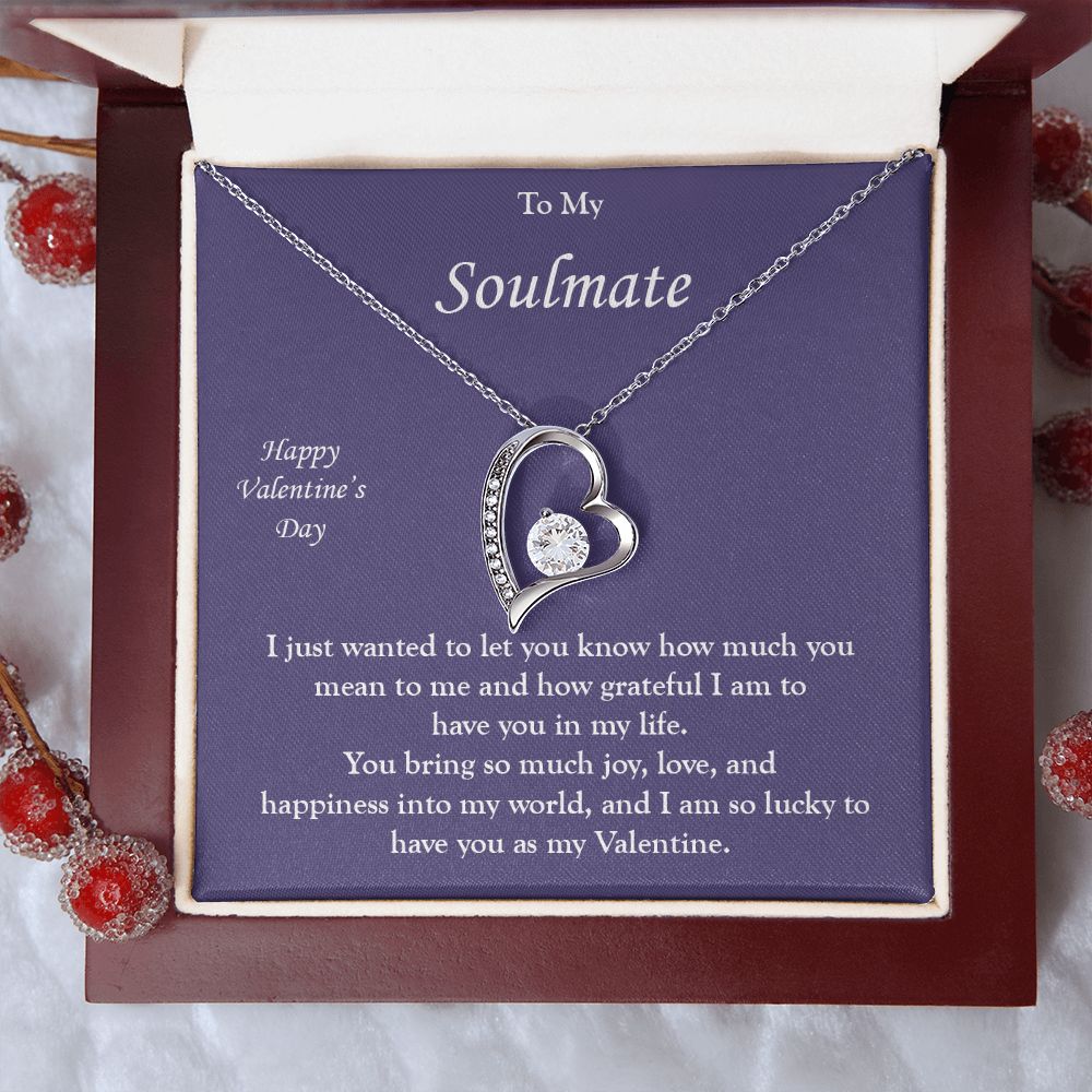 Forever Love Necklace for my Valentine Soulmate