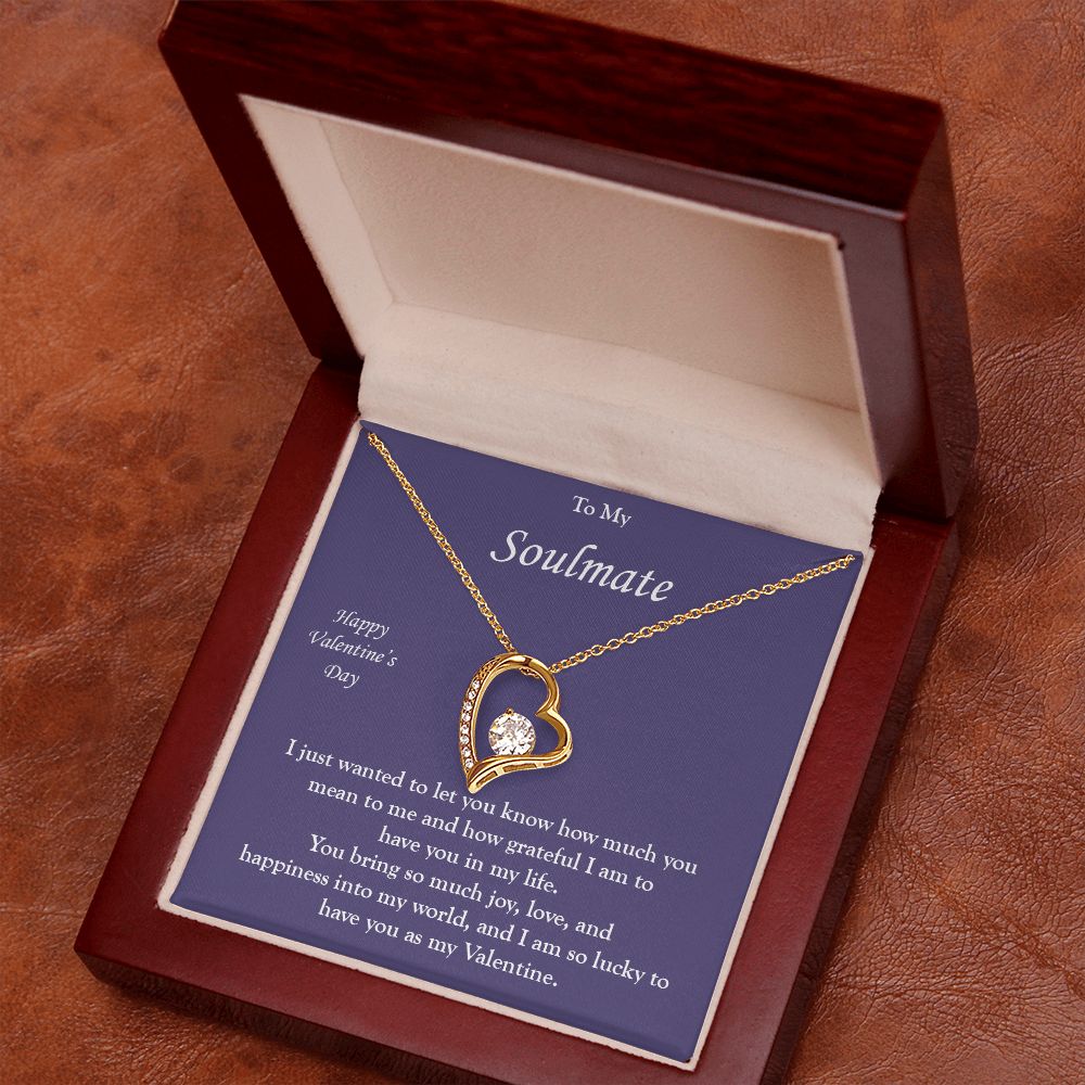 Forever Love Necklace for my Valentine Soulmate