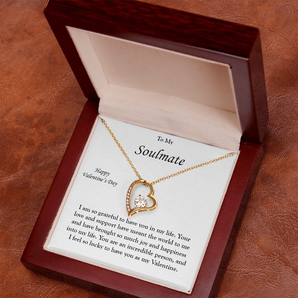 My Soulmate - My Valentine - Forever Love Necklace