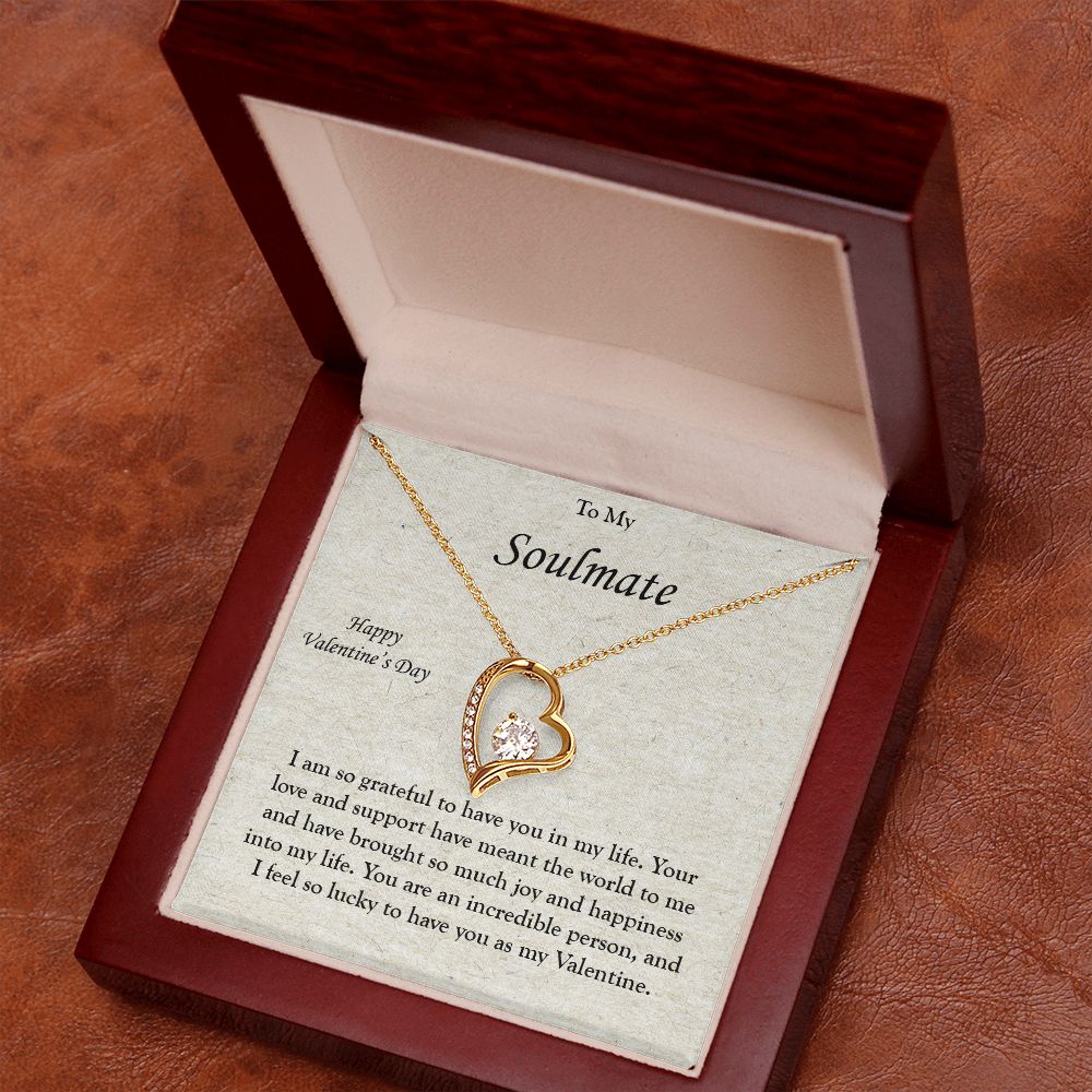 Forever Love Necklace for My Soulmate - My Valentine