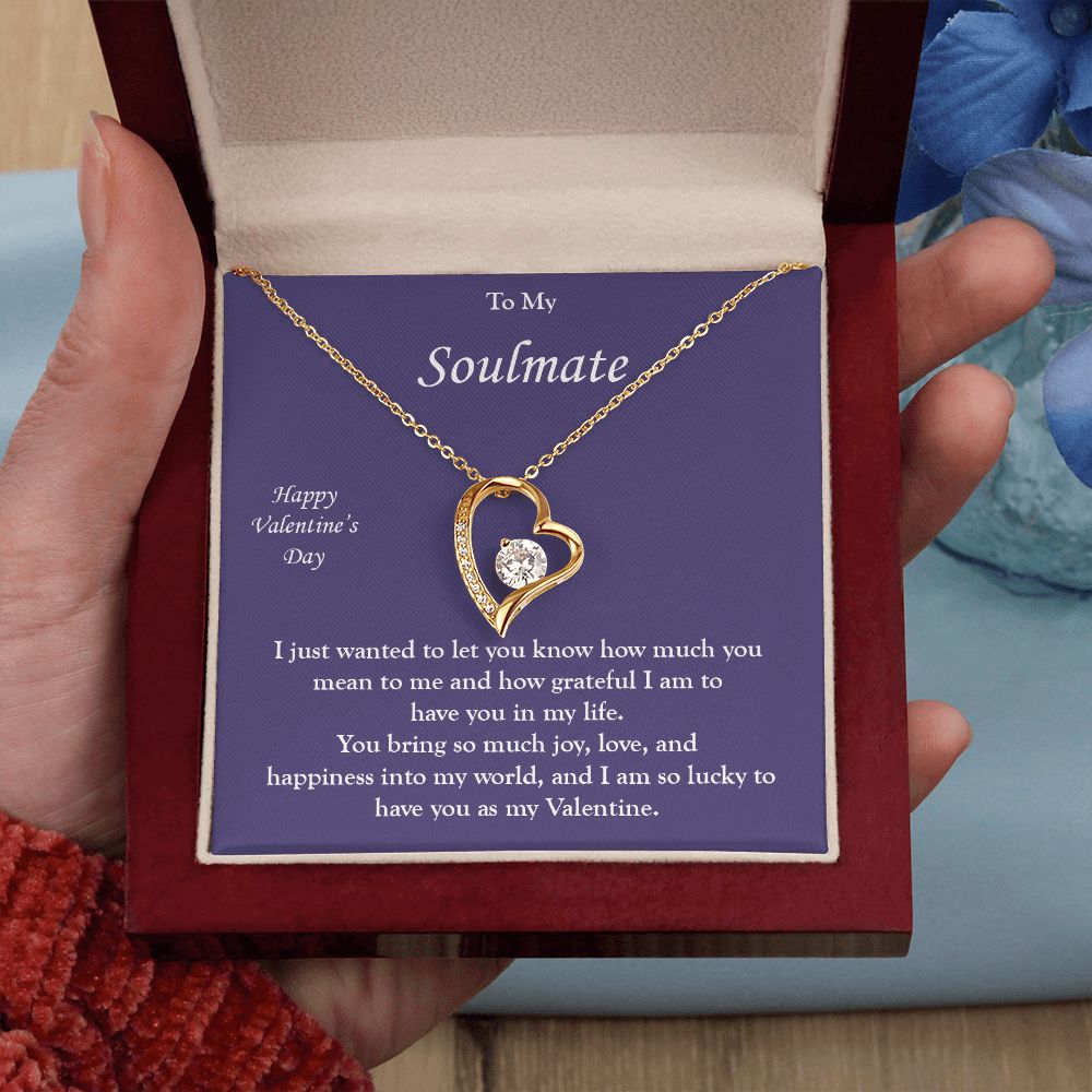 Forever Love Necklace for my Valentine Soulmate