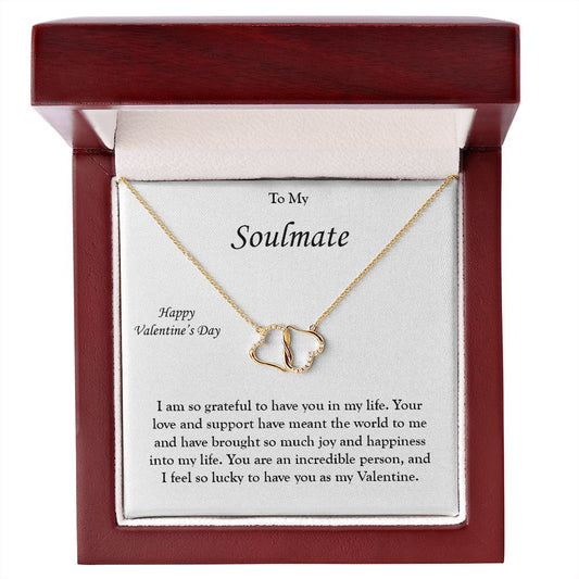 Everlasting Love Gold Necklace for my Valentine
