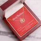 Everlasting Love Solid Gold Necklace for Wife: Great Christmas Gift.