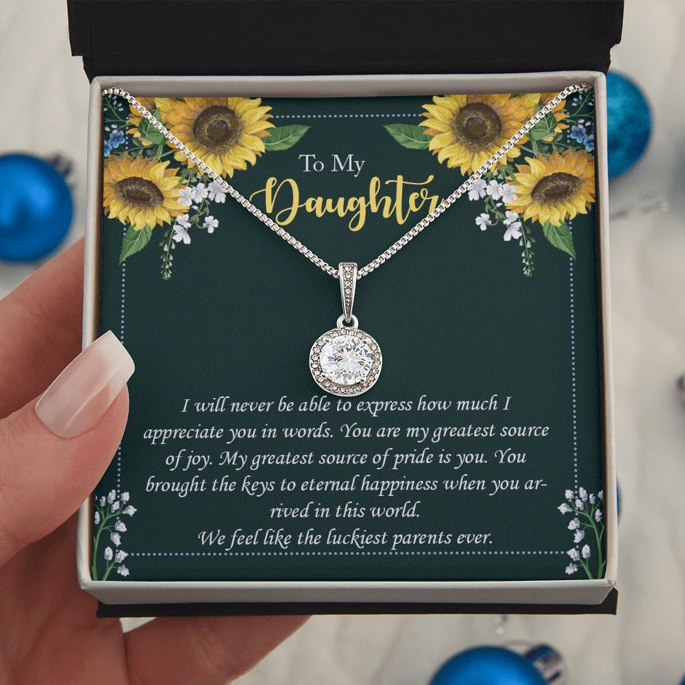 Gift for Daughter: Eternal Hope Necklace