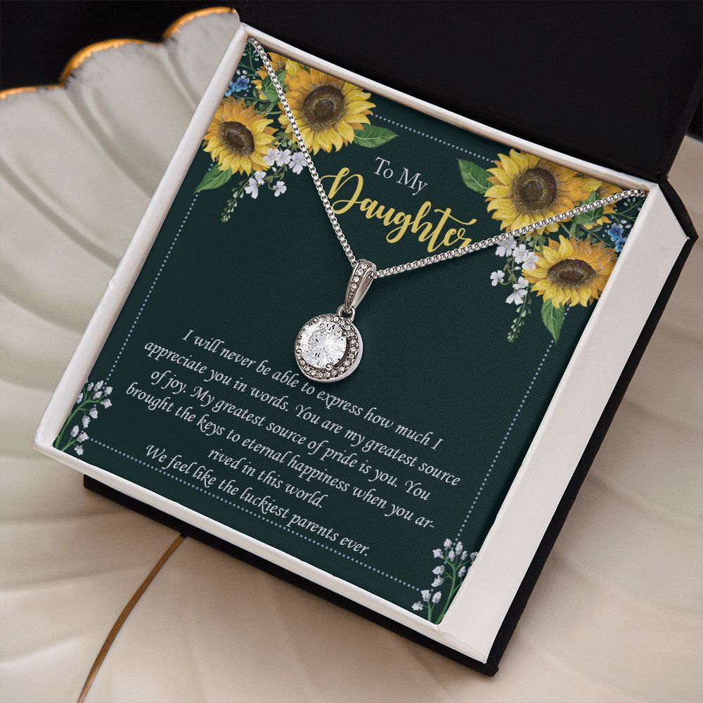Gift for Daughter: Eternal Hope Necklace
