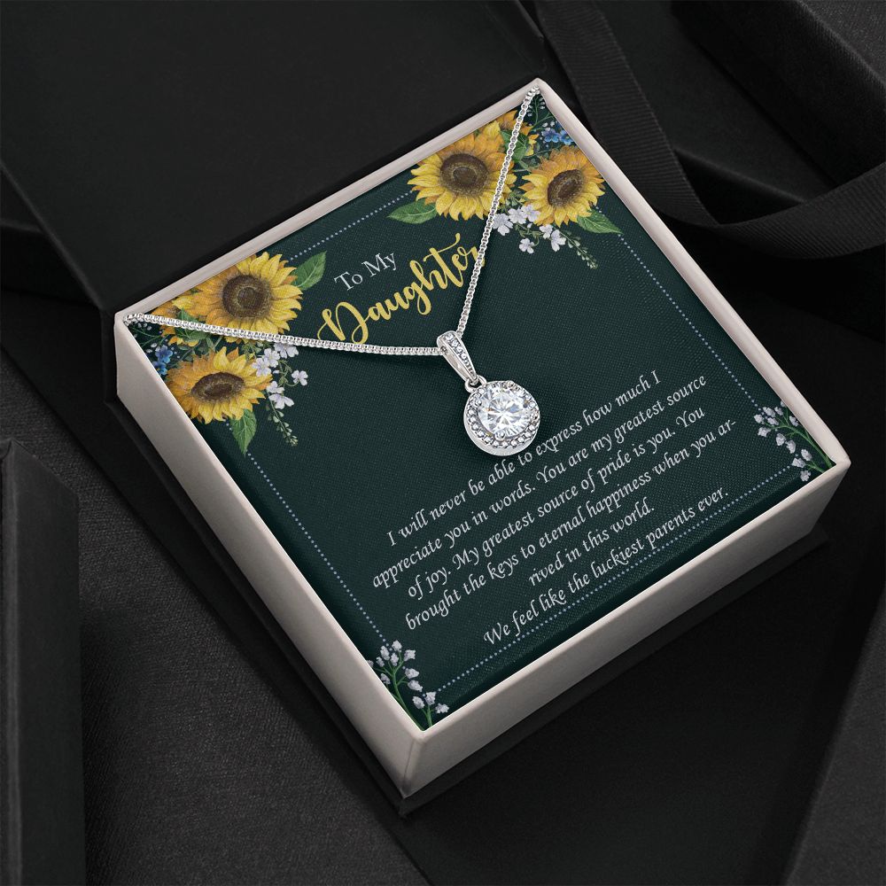 Gift for Daughter: Eternal Hope Necklace