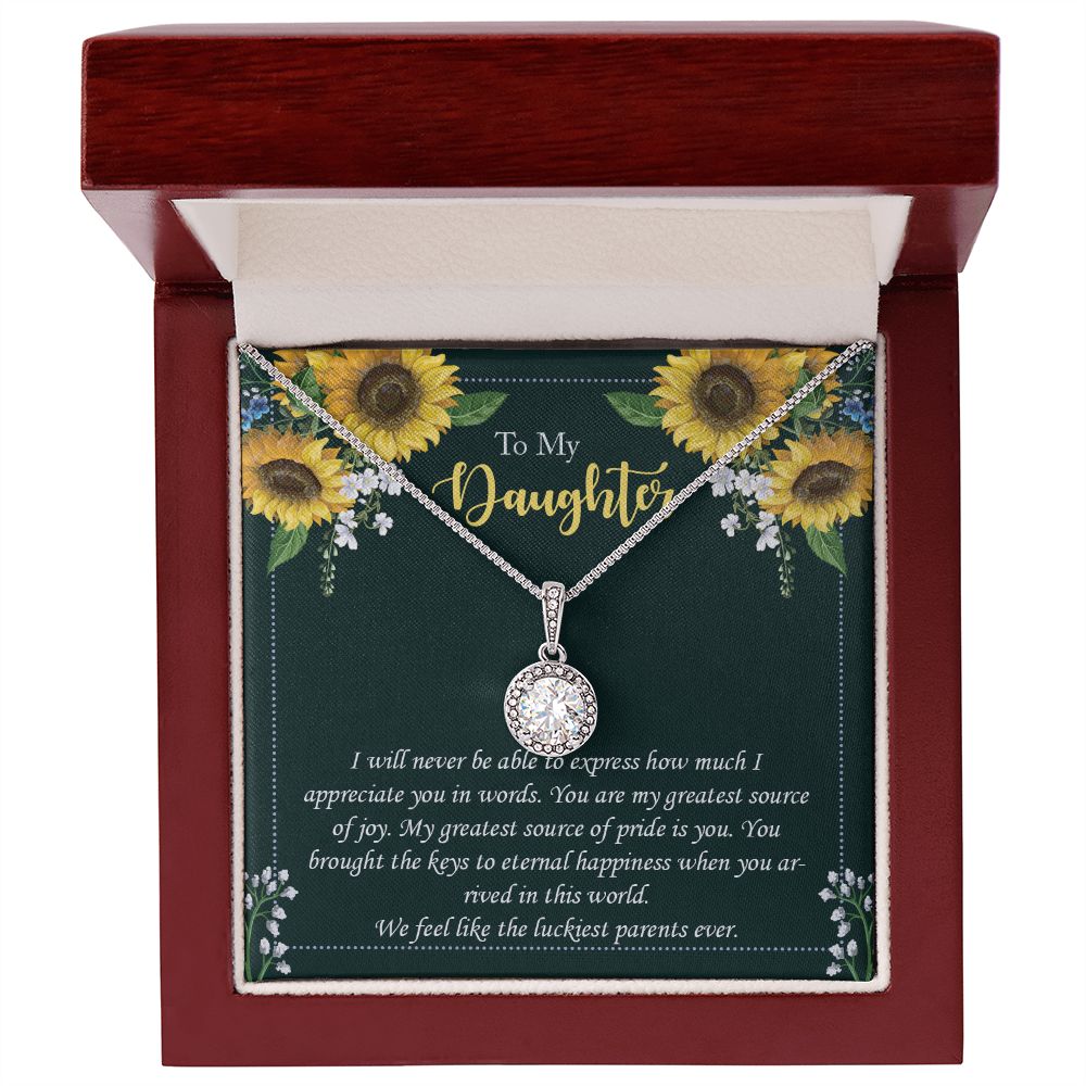 Gift for Daughter: Eternal Hope Necklace