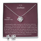 To My Soulmate - Love Knot Necklace for My Valentine