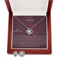 To My Soulmate - Love Knot Necklace for My Valentine