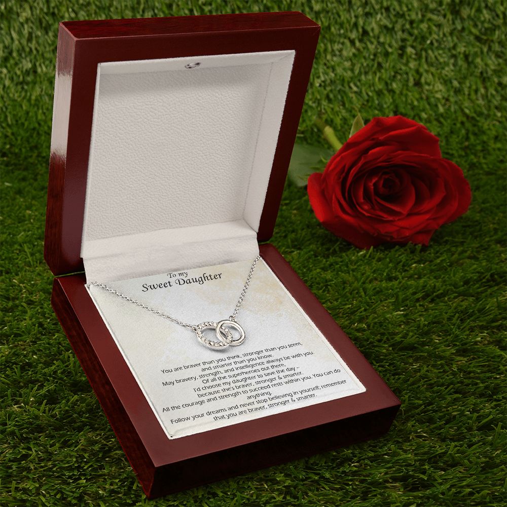 Gift For Our Sweet Daughter - Perfect Pair Necklace