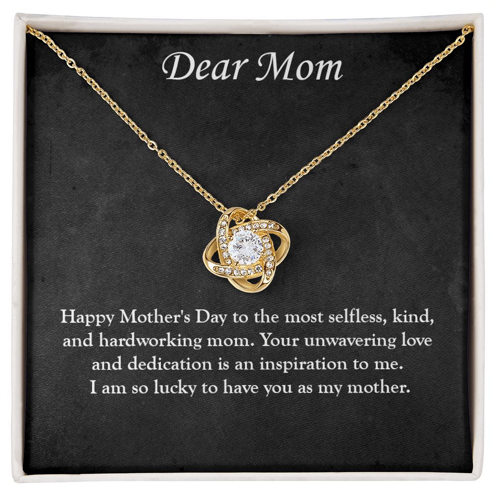 A Gift of Love: A Mother's Day Love Knot Necklace