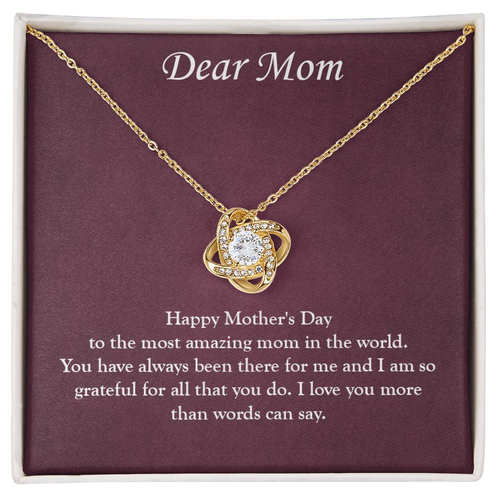 Mother's Day - Love Knot Necklace