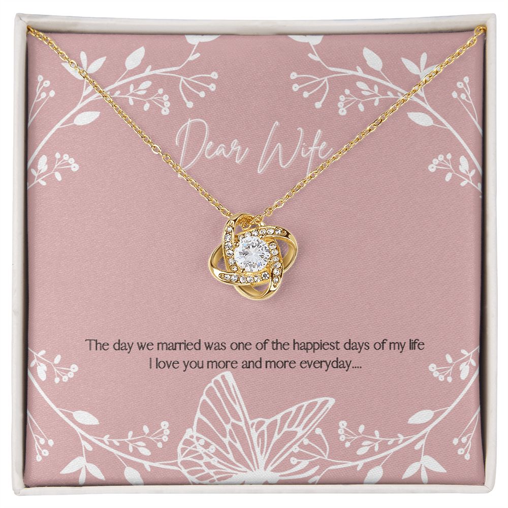 Love Knot Necklace for my Wife