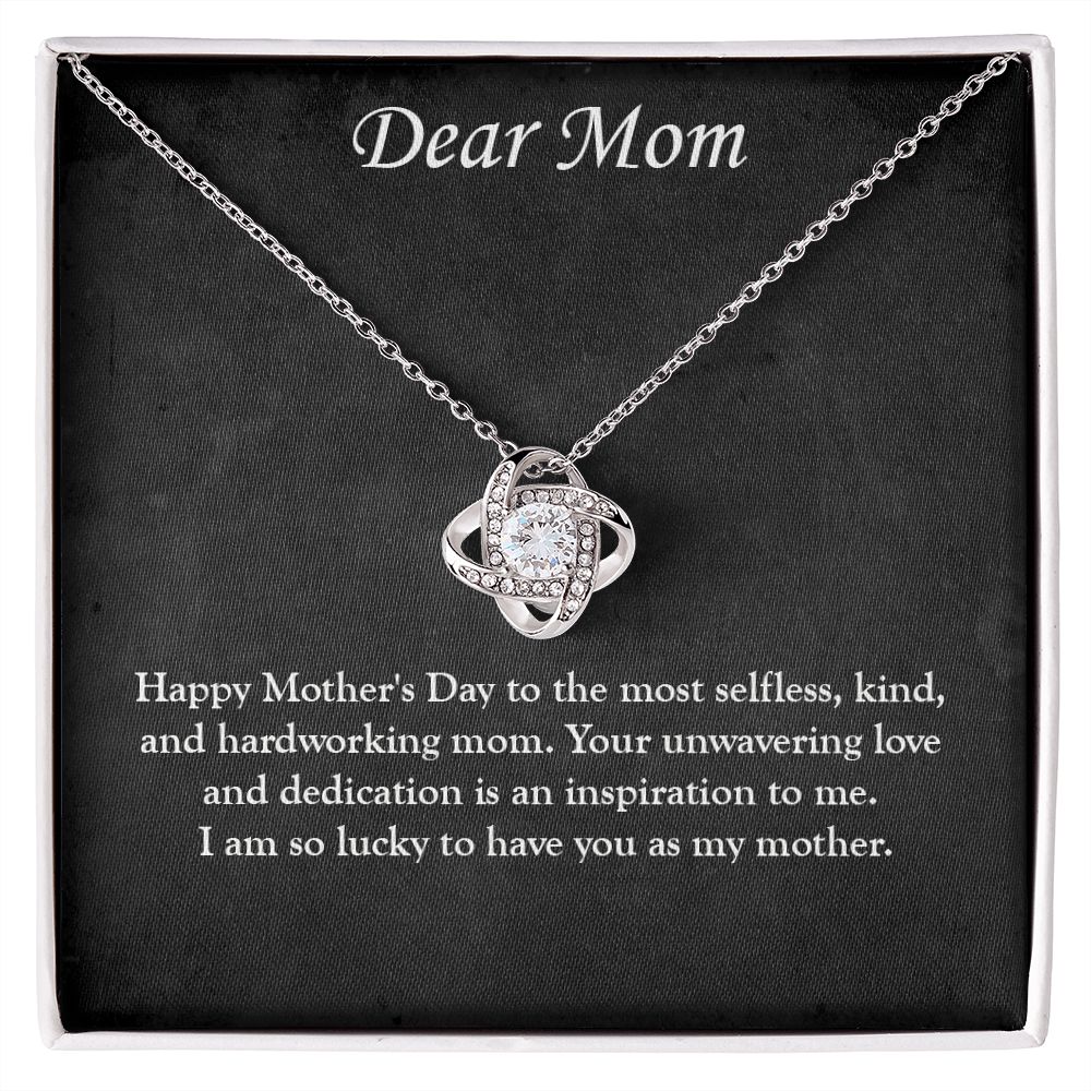 A Gift of Love: A Mother's Day Love Knot Necklace