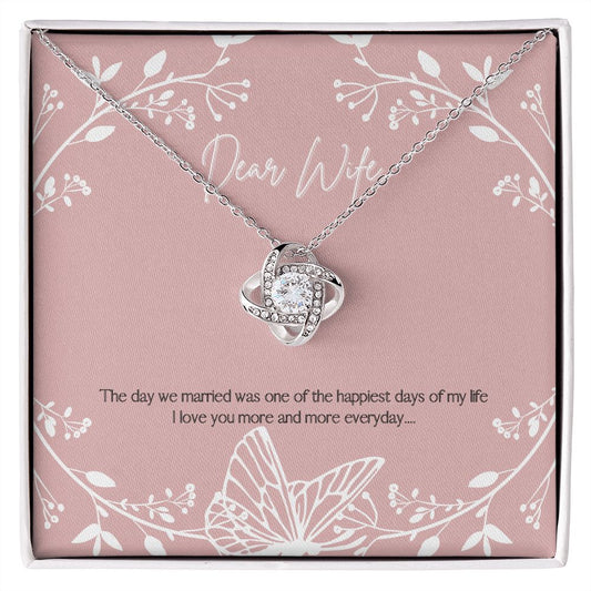 Love Knot Necklace for my Wife