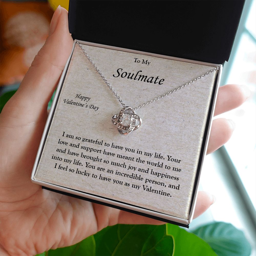 Love Knot Necklace - Soulmate for Valentine's Day
