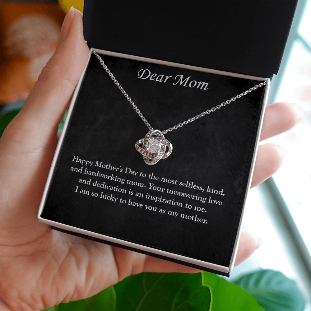 A Gift of Love: A Mother's Day Love Knot Necklace