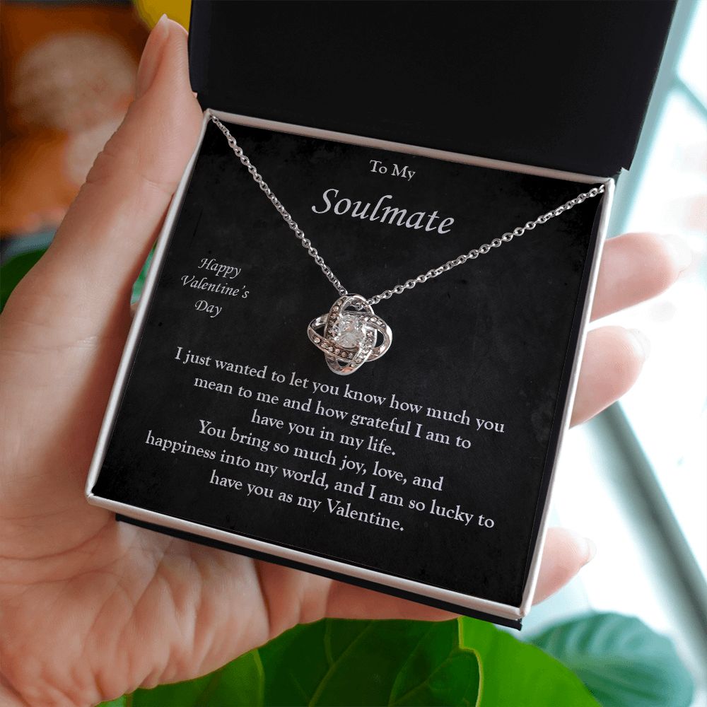 Love Knot Necklace for my Valentine Soulmate