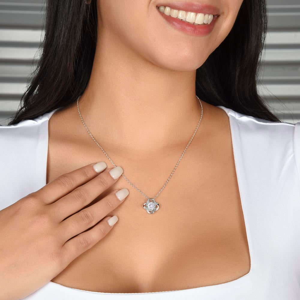 Celebrate Mom: A Love Knot Necklace for the Special Woman in Your Life