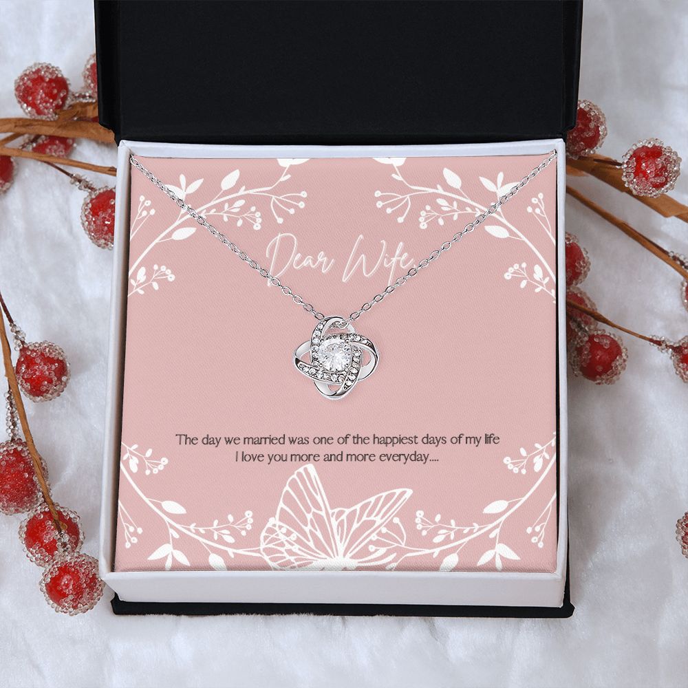 Love Knot Necklace for my Wife