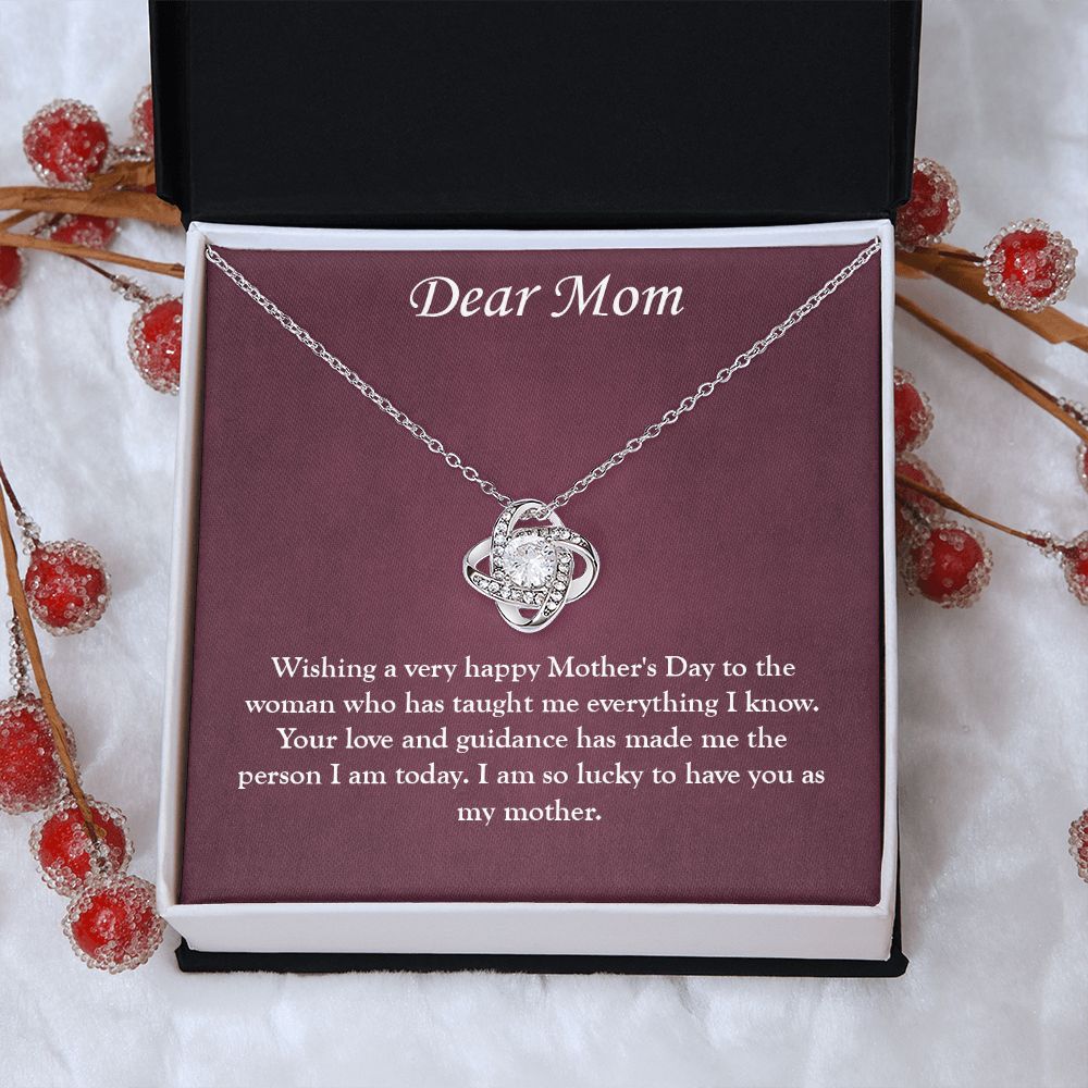 A Symbol of Love: The Perfect Mother's Day Gift - Love Knot Necklace
