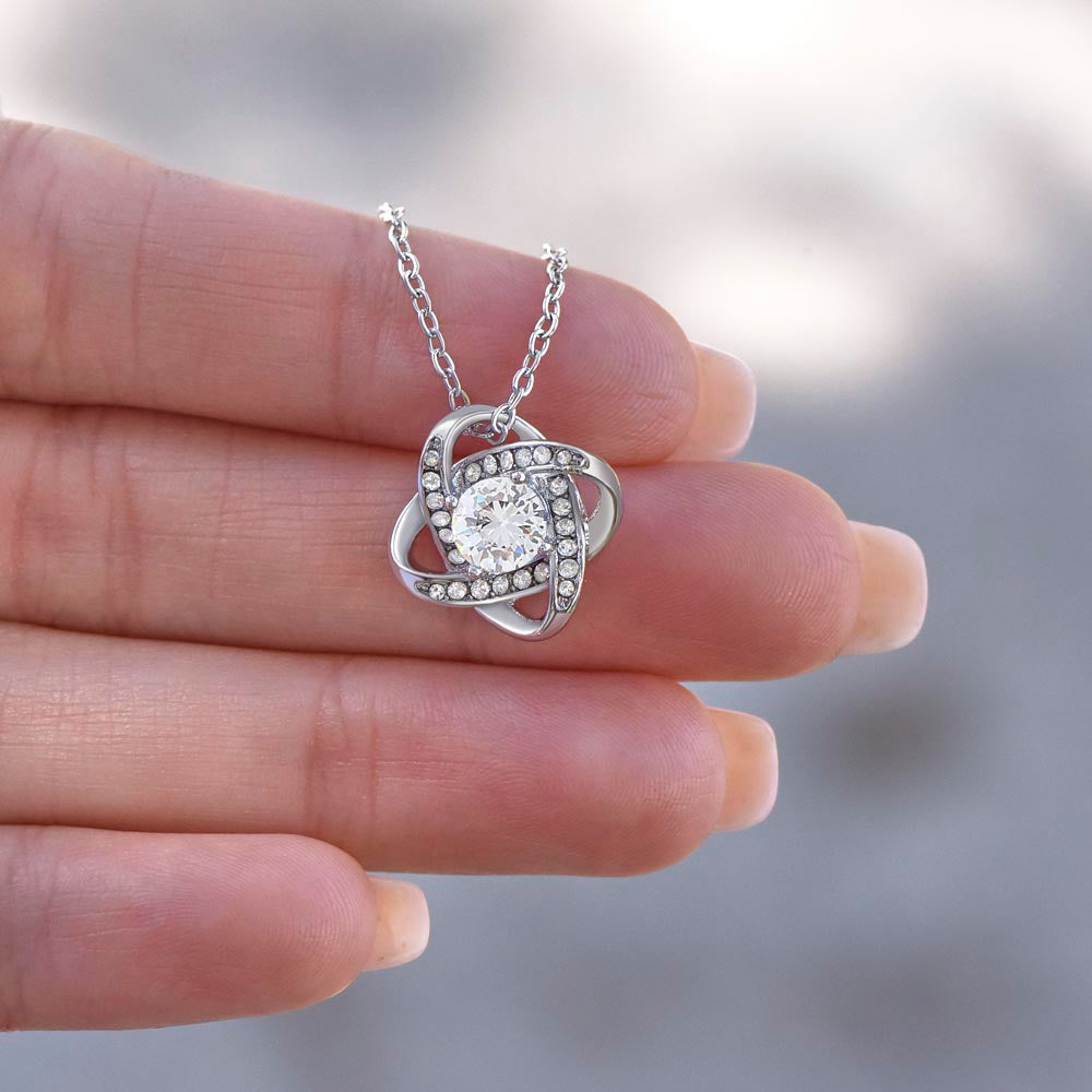 Eternal Love: A Mother's Day Love Knot Necklace