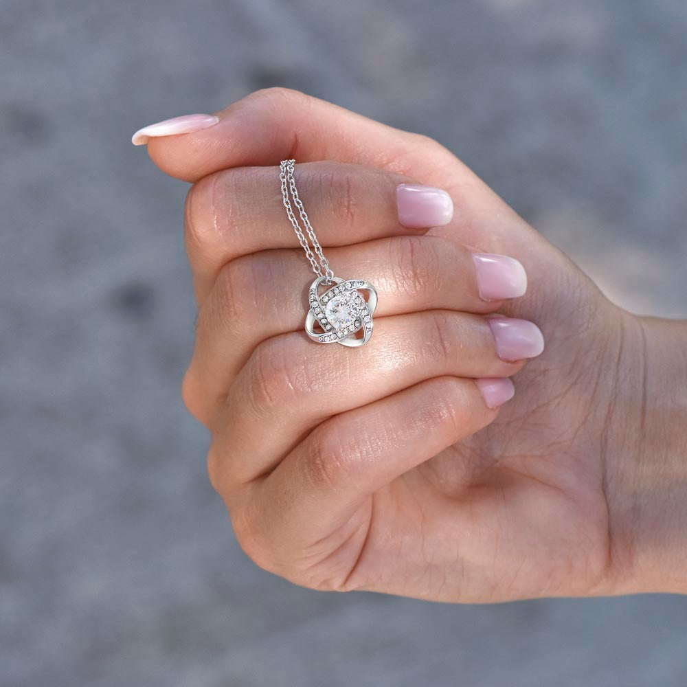 Eternal Love: A Mother's Day Love Knot Necklace