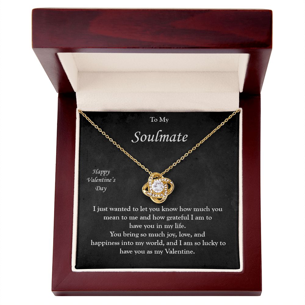 Love Knot Necklace for my Valentine Soulmate
