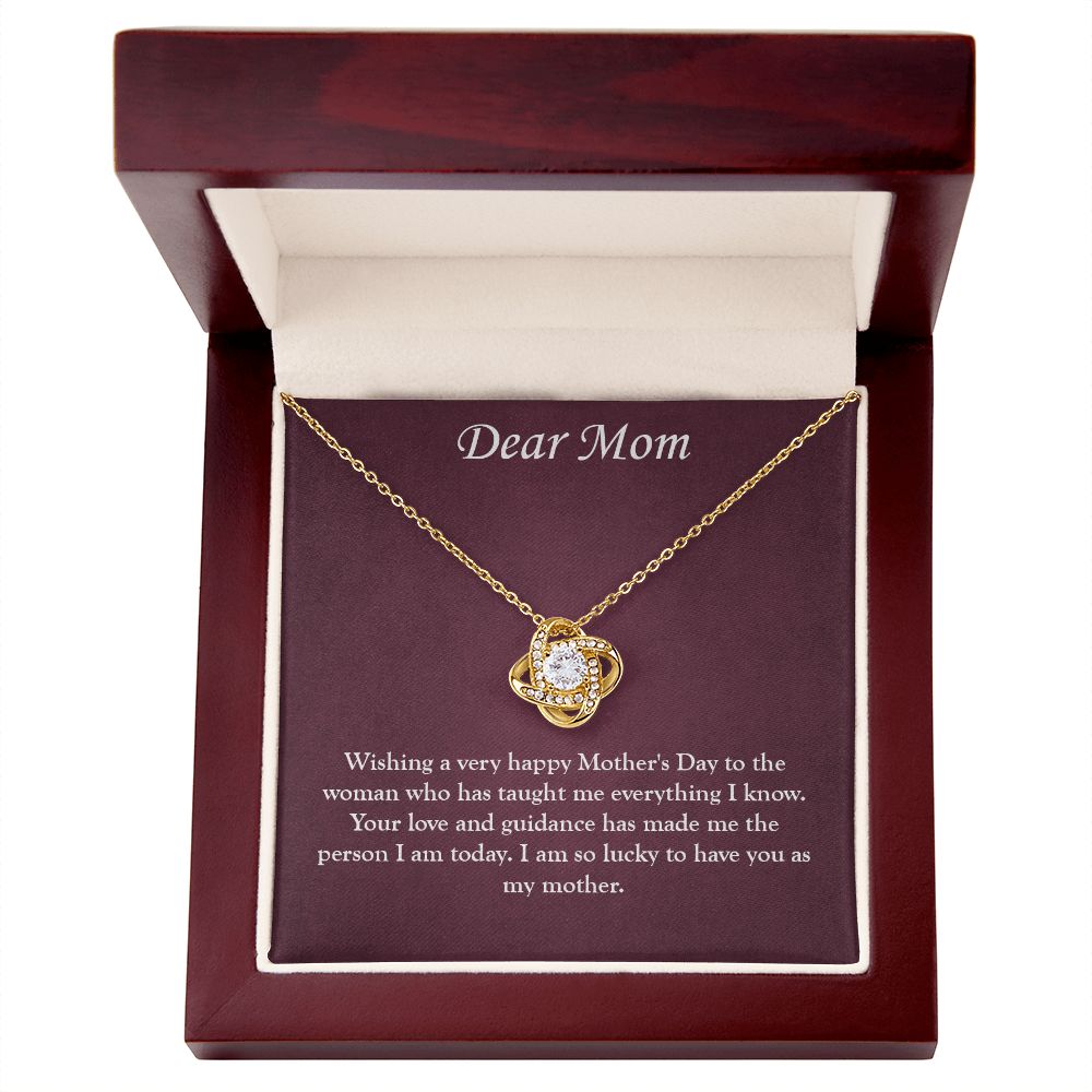A Symbol of Love: The Perfect Mother's Day Gift - Love Knot Necklace