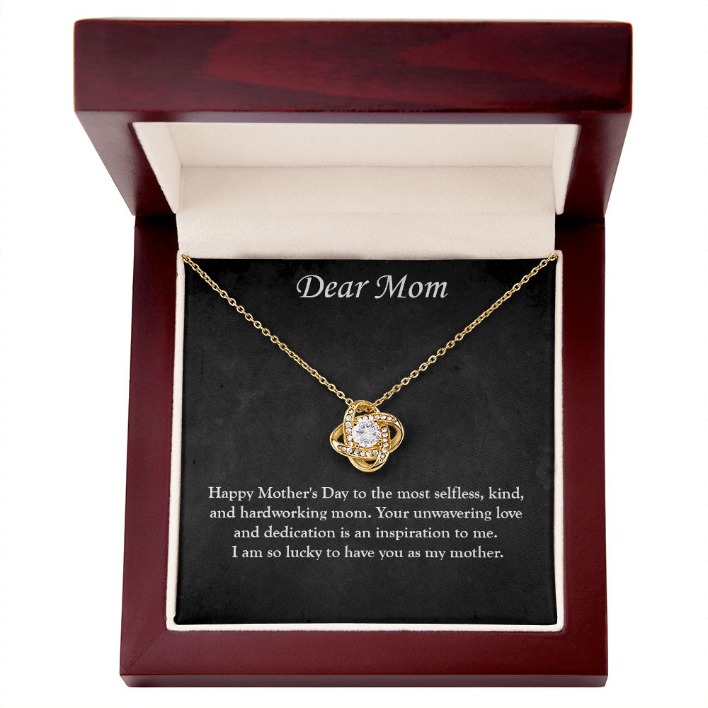 A Gift of Love: A Mother's Day Love Knot Necklace