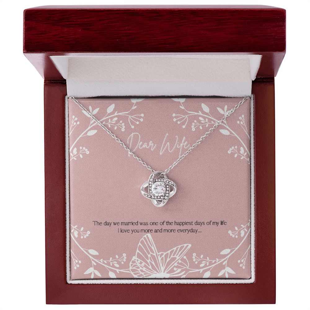 Love Knot Necklace for my Wife