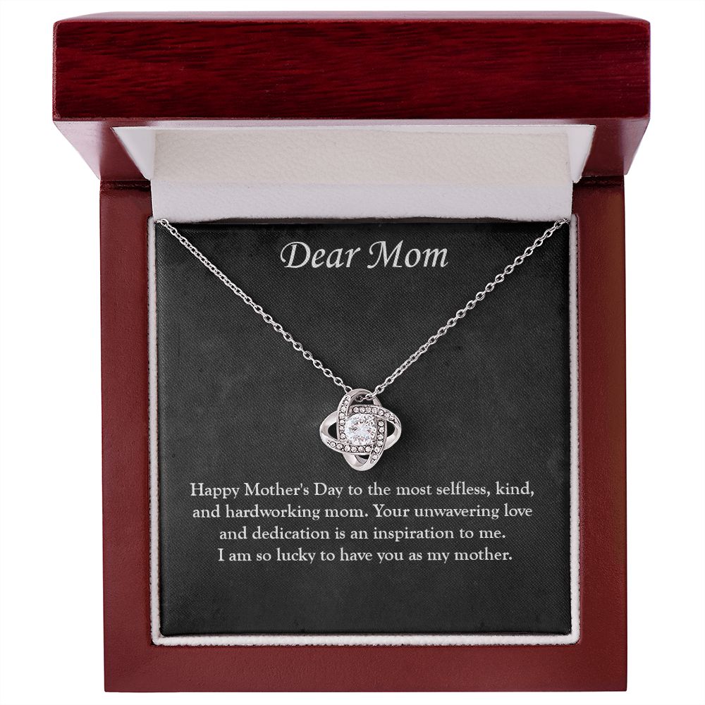 A Gift of Love: A Mother's Day Love Knot Necklace