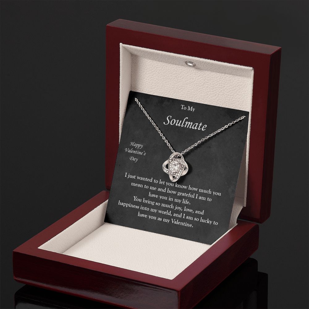 Love Knot Necklace for my Valentine Soulmate
