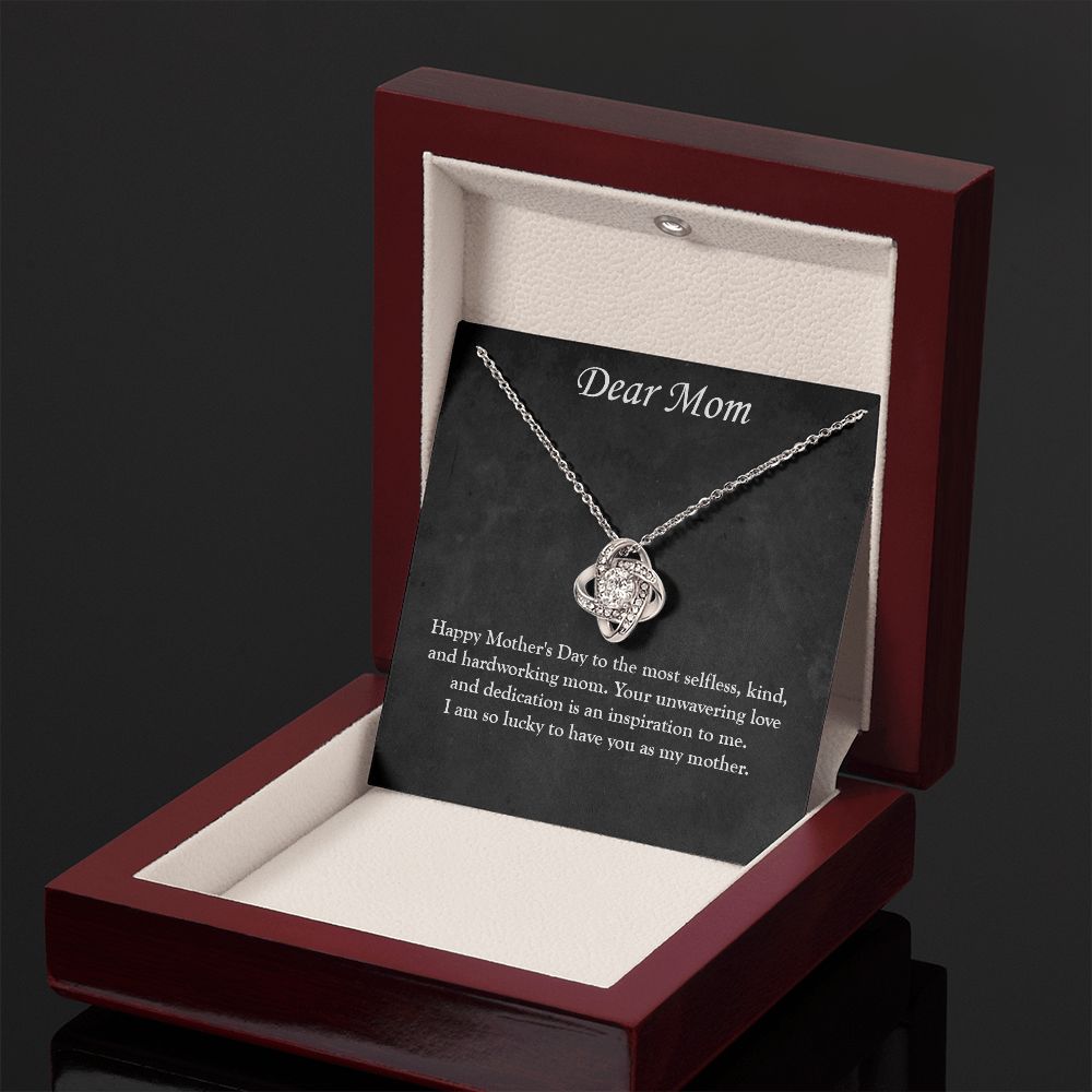 A Gift of Love: A Mother's Day Love Knot Necklace