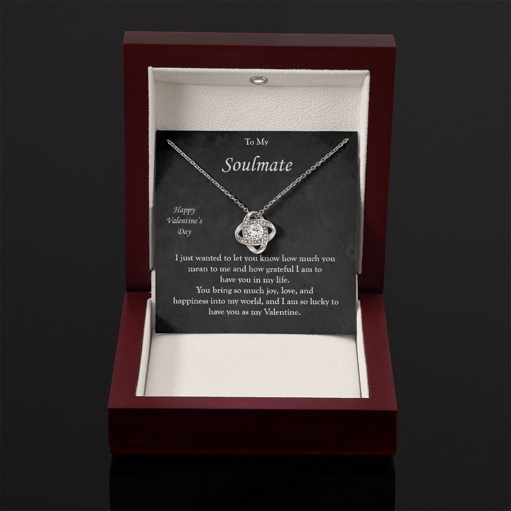 Love Knot Necklace for my Valentine Soulmate