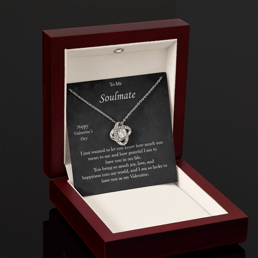 Love Knot Necklace for my Valentine Soulmate