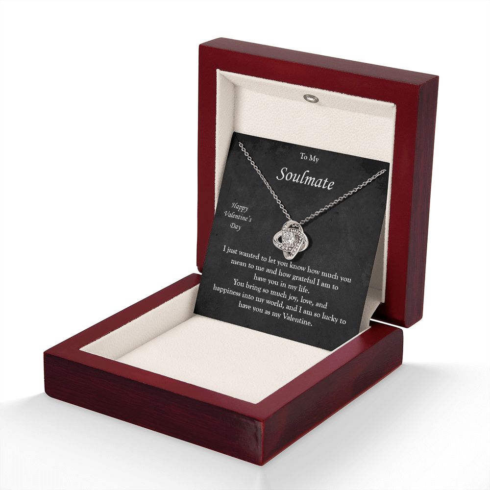 Love Knot Necklace for my Valentine Soulmate