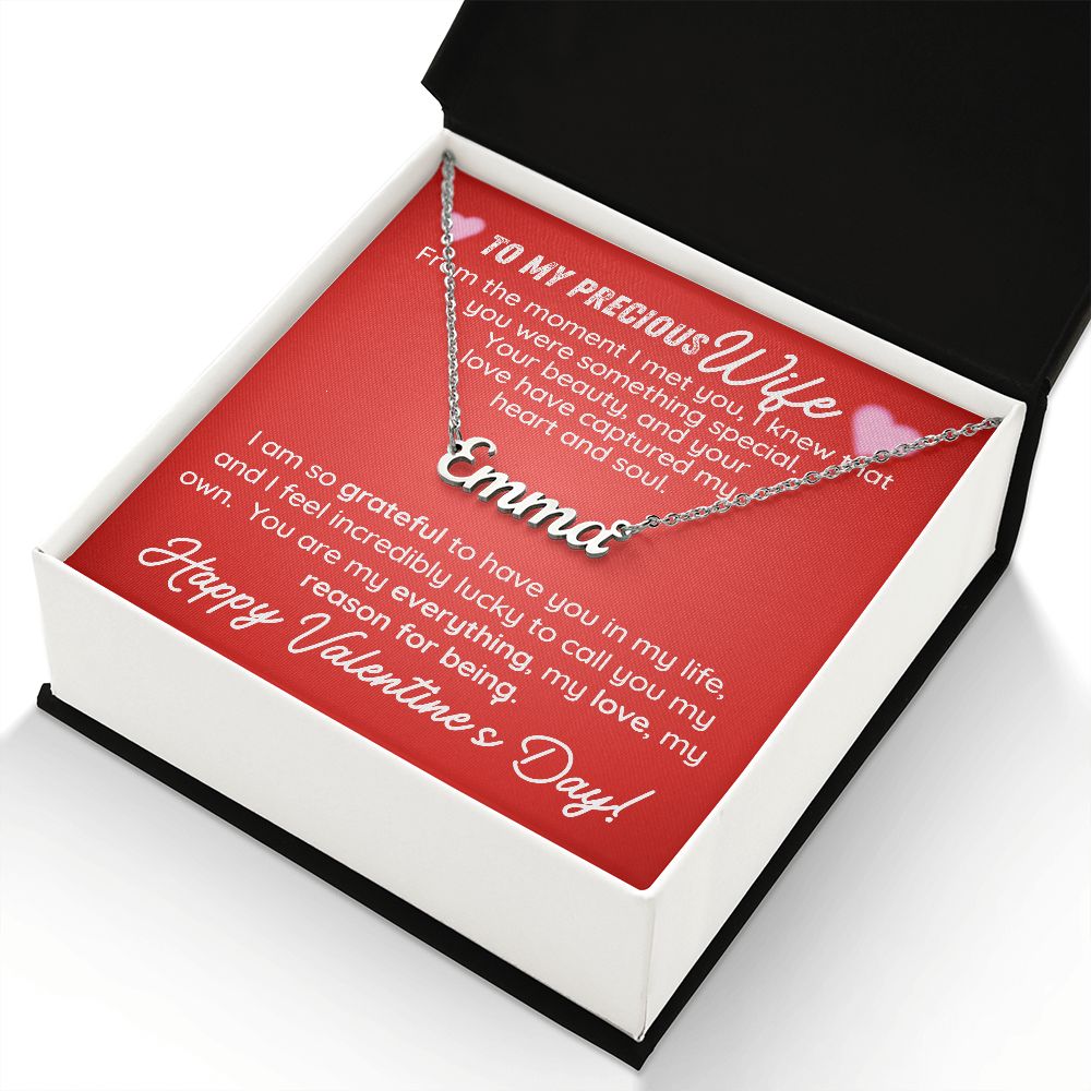 To My Precious Wife On Valentine's Day