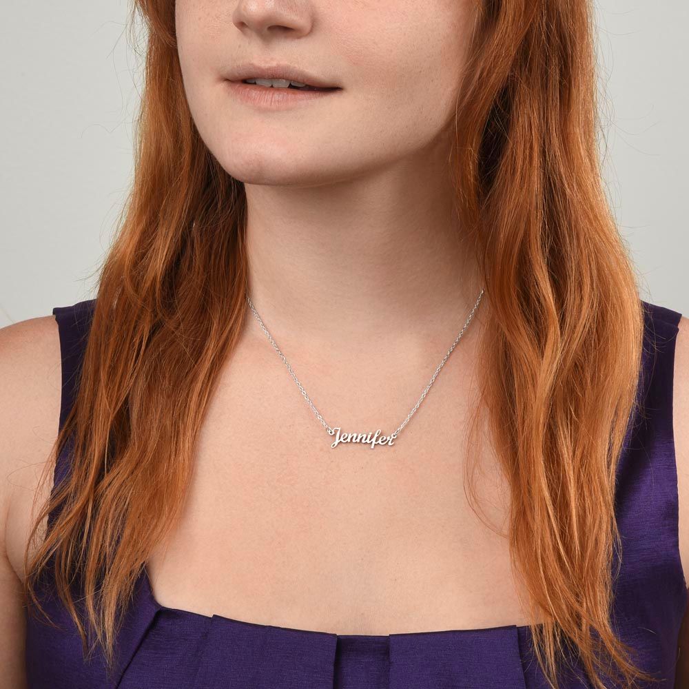 Custom Name Necklace - Gift For Him Or Her