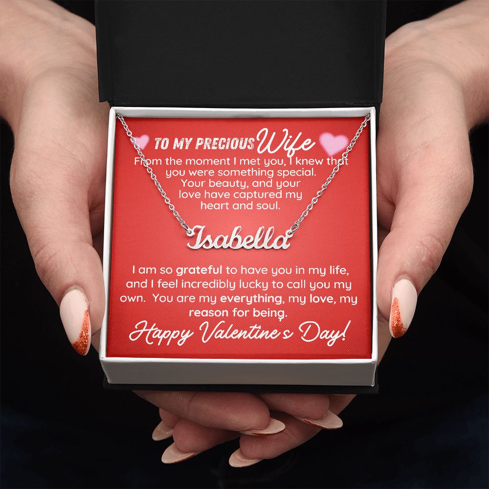 To My Precious Wife On Valentine's Day