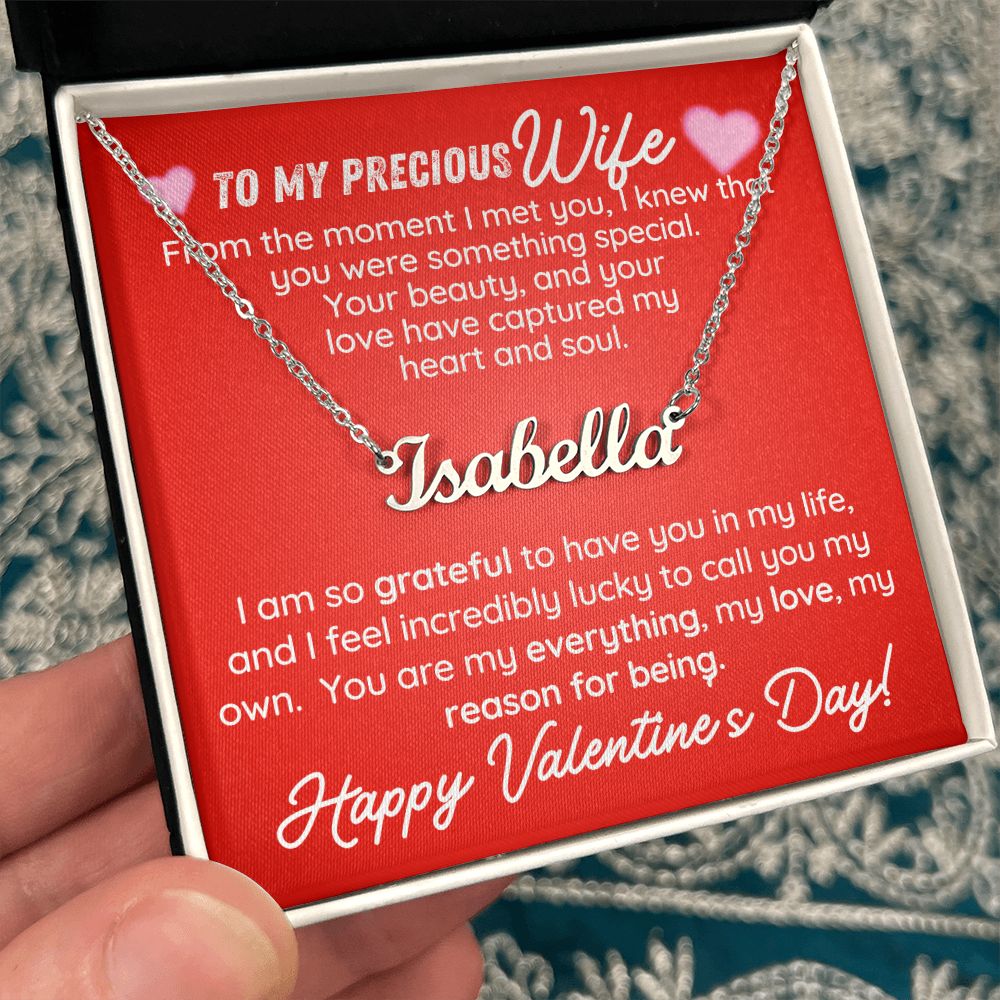To My Precious Wife On Valentine's Day