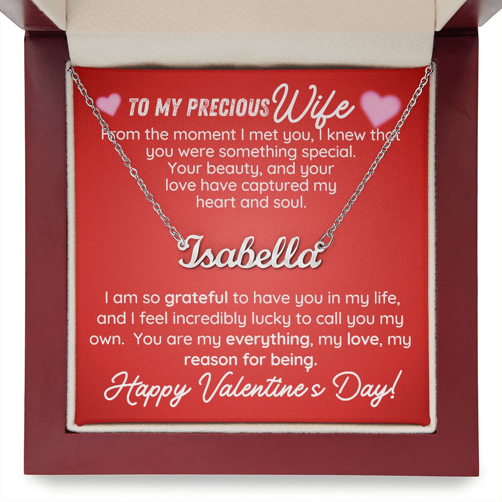 To My Precious Wife On Valentine's Day