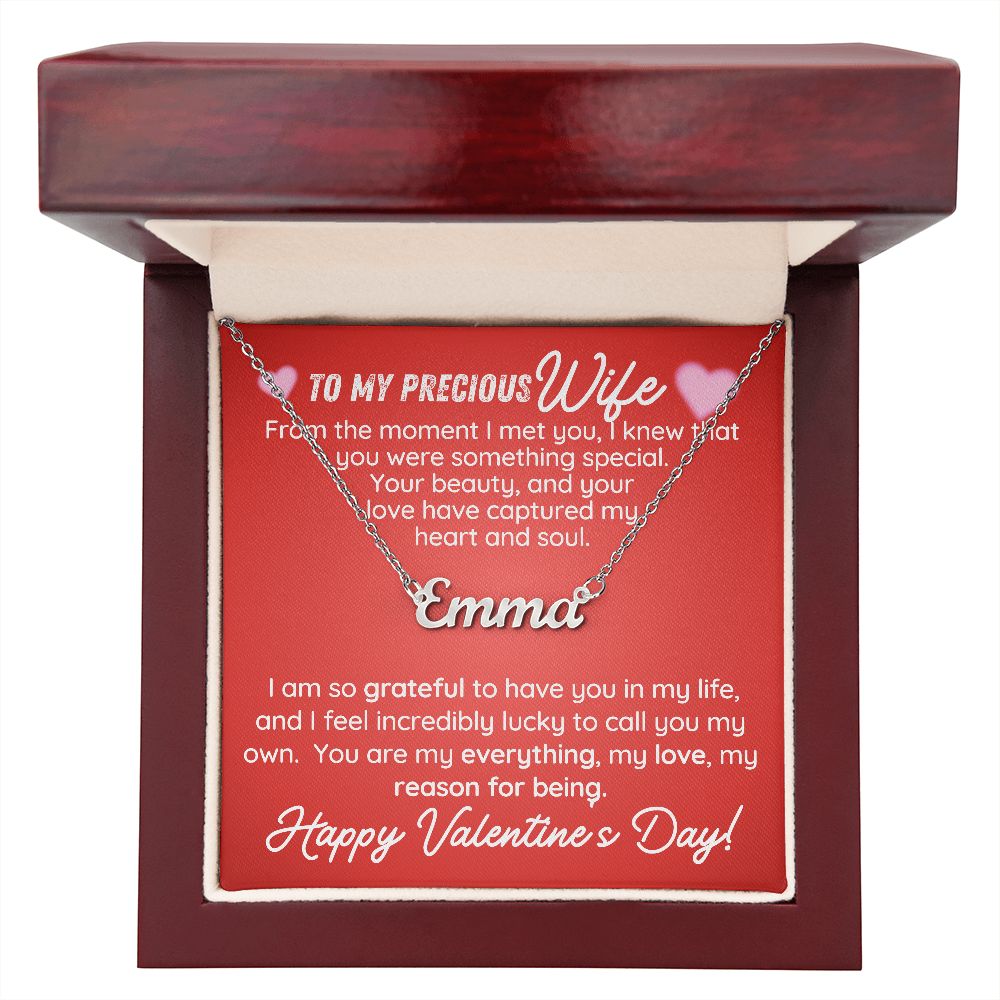 To My Precious Wife On Valentine's Day
