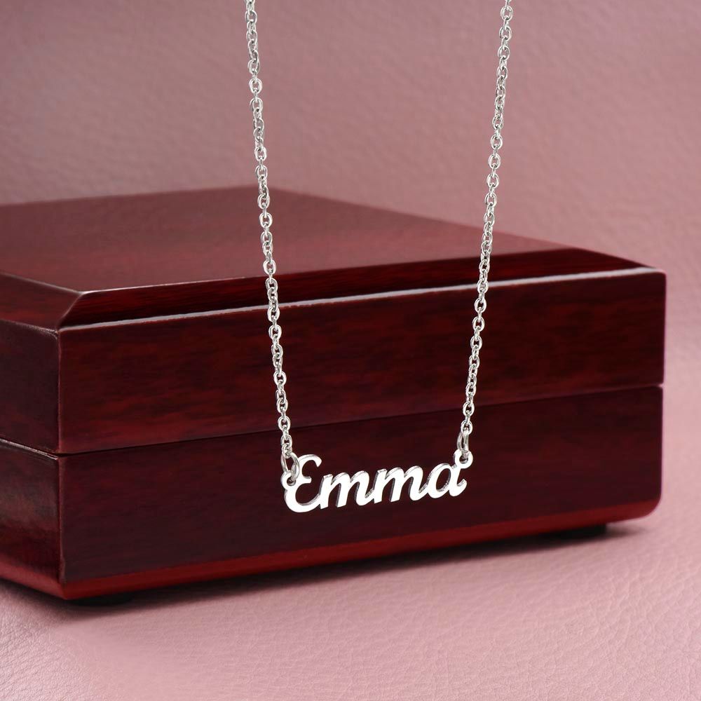 To My Daughter - Custom Name Necklace