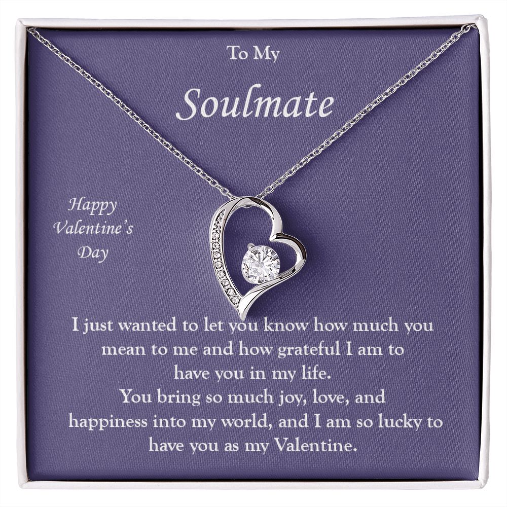 Forever Love Necklace for my Valentine Soulmate