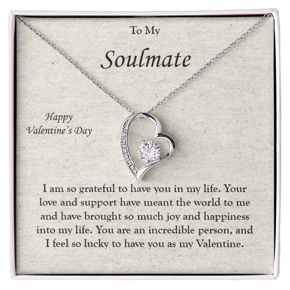 Forever Love Necklace for My Soulmate - My Valentine
