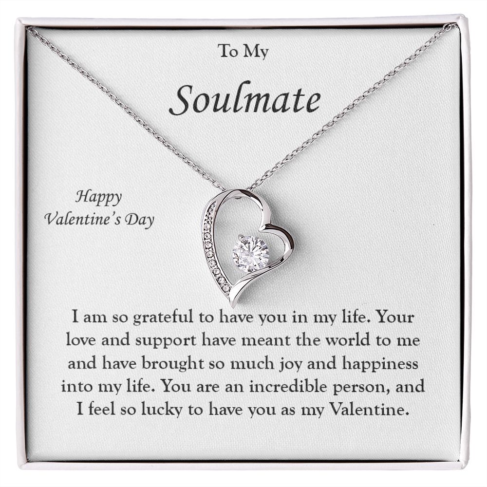 My Soulmate - My Valentine - Forever Love Necklace