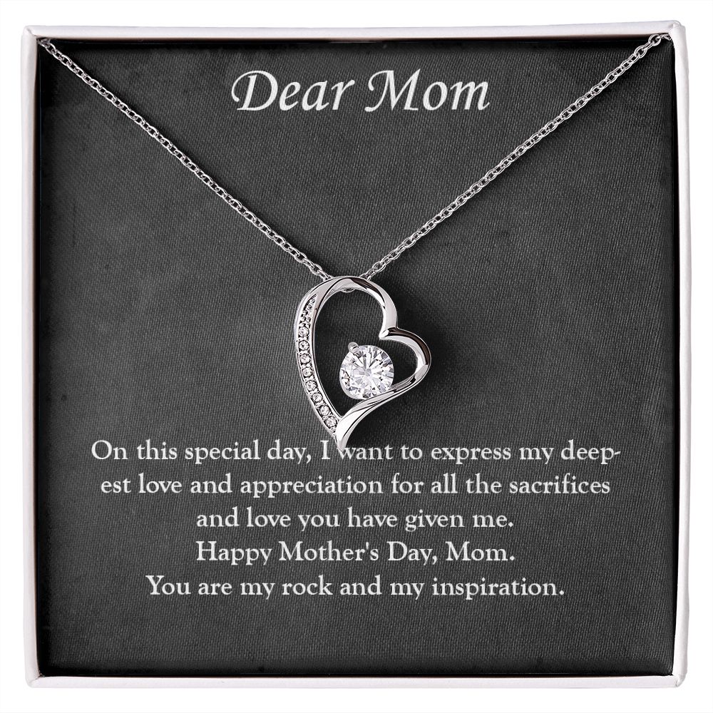 Infinite Bond: The Mother's Day Forever Love Necklace