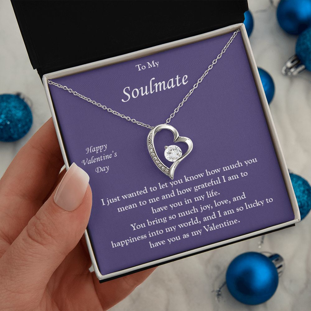 Forever Love Necklace for my Valentine Soulmate